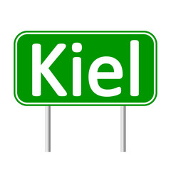 Kiel road sign.