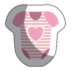 Cloth icon. Baby object child childhood infant theme. Isolated design. Vector illustration