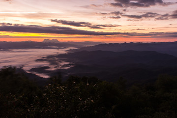 Meteorite with Sea Of Mist With Doi Luang Chiang Dao, View Form