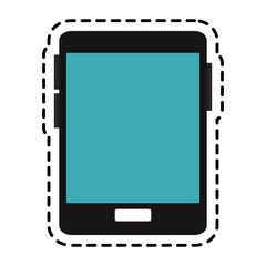Tablet icon. Device gadget technology theme. Isolated design. Vector illustration
