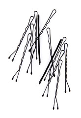 Black hairpins
