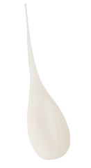 Cosmetic gel in abstract shape on background