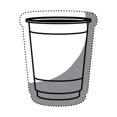 Coffee mug icon. Coffee time drink breakfast and beverage theme. Isolated design. Vector illustration