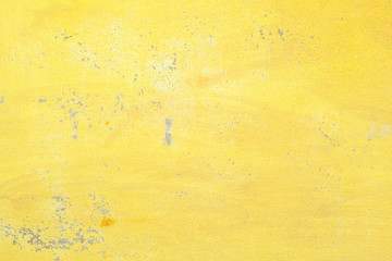 close up of yellow old wood wall texture
