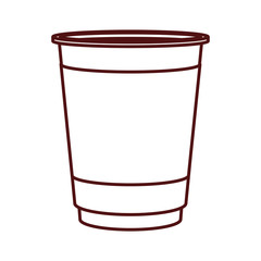 Coffee mug icon. Coffee time drink breakfast and beverage theme. Isolated design. Vector illustration