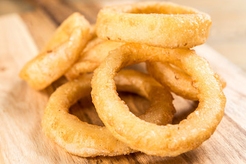 Fast food Homemade Crunchy Fried onion rings