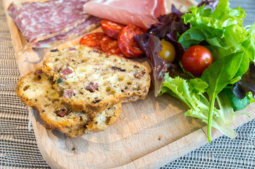 Fine dining cuisine - french dish on the table