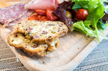 Fine dining cuisine - french dish on the table