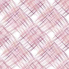 Diagonal plaid pattern