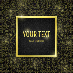 Vintage gold background