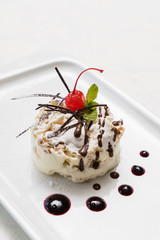 cake with cherry