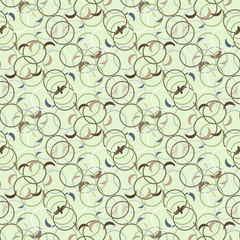 Abstract colored circles