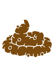 Pattern design little bit small shit shit heap stinky disgusting common comic cartoon