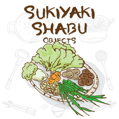 sukiyaki shabu objects