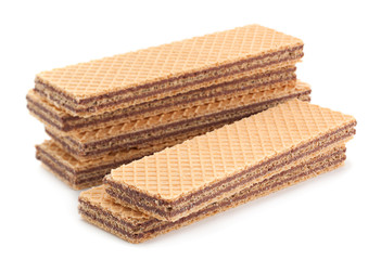 Wafer closeup on white