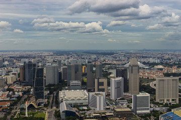 abstract day time of urban cityscape and cloudscape - can use to display or montage on product