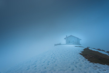 A cabin in the mountains of The Picos de Europa
