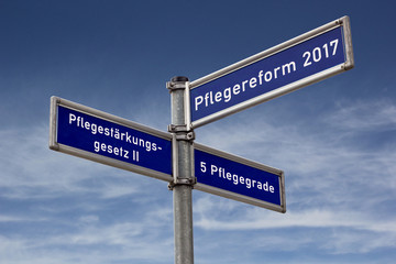 Wegweiser Pflegereform 2017