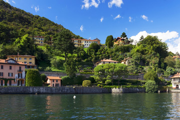 Fototapeta na wymiar Menaggio at Como Lake, Italy, Europe