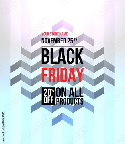 Black Friday Template Free vector