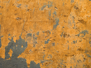 dirty cracked orange wall texture background