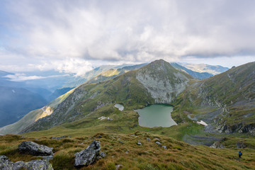 Obraz na płótnie Canvas carpathian mountains in summer