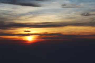 Fototapeta na wymiar Beautiful Sunset Bali