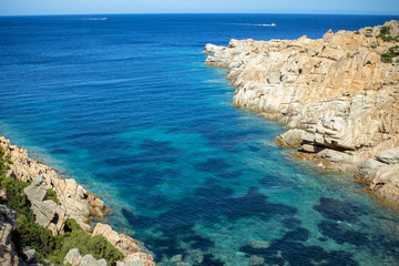 Beautiful sea coastline, Sardinia, Italy