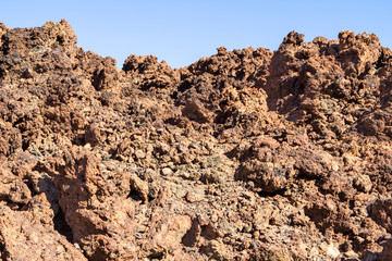 Lava Field on Tenerife, Spain
