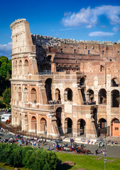 Section of Colosseum, Rome - 128256759