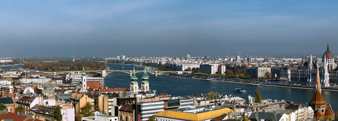 Fototapeta na wymiar Danube, Budapest, Hungary