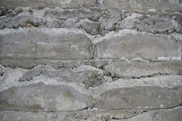Фон из крупных камней с цементом