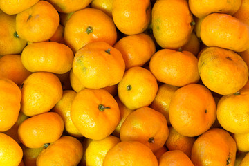 Mandarin orange background.