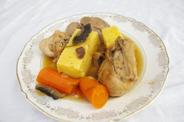 lapin en sauce