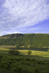 Obraz premium reservoir elan valley wales