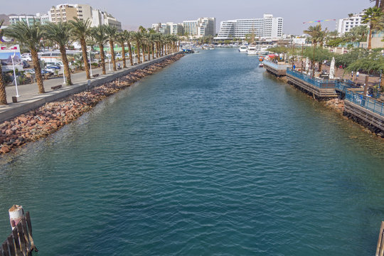 Eilat. On the beautiful Red Sea in Israel. 