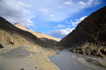 India 　Spiti Valley and Spiti River