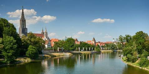 Fototapeta premium Ulm nad Dunajem