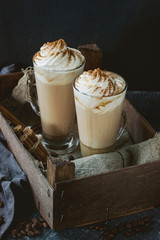 Pumpkin spicy latte 