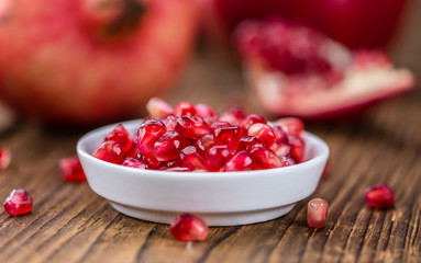Pomegranate (selective focus)