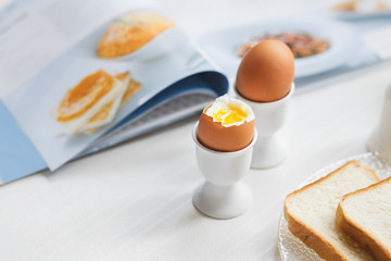 boiled eggs for breakfast
