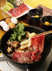 すき焼き　Japanese Sukiyaki