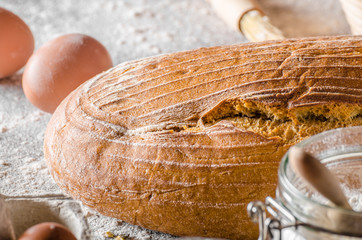 Sourdough bread cumin