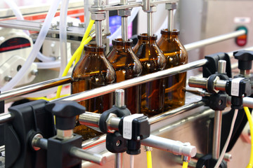 Automatic line for production of medicines