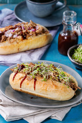 Pulled pork sandwiches