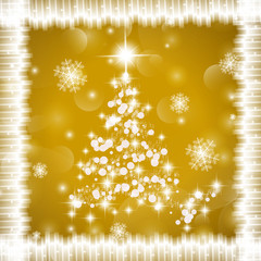 Christmas tree illustration.