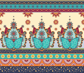 indian traditional seamless pattern