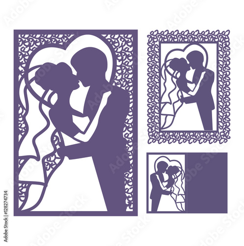 Wedding Vectors 8 000 Free Files In Ai Eps Format Laser Cut Wedding Card Template Invitation To Zoom