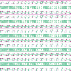 Ethnic pattern with hand drawn elements