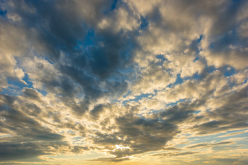 sunset sky background